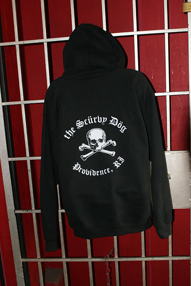 Scurvy Dog Hoodie - back view