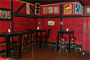 interior view of tables and such